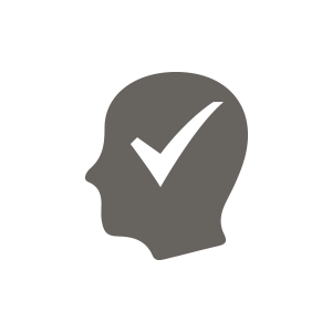 Clear mind icon